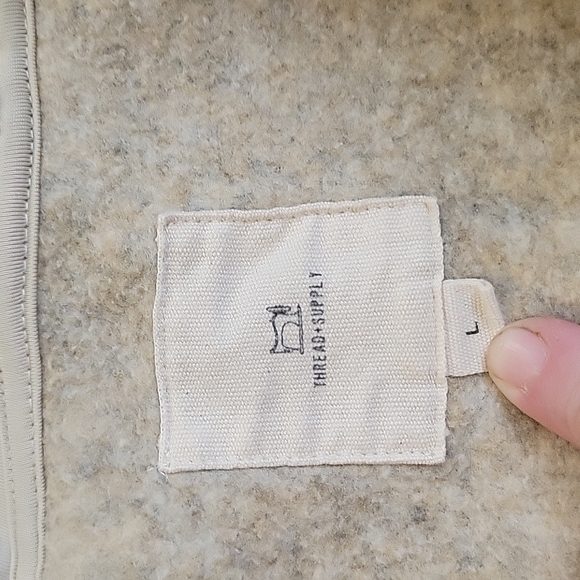 Thread Supply Hooded Sweatshirt Size Large - Picture 4 of 4